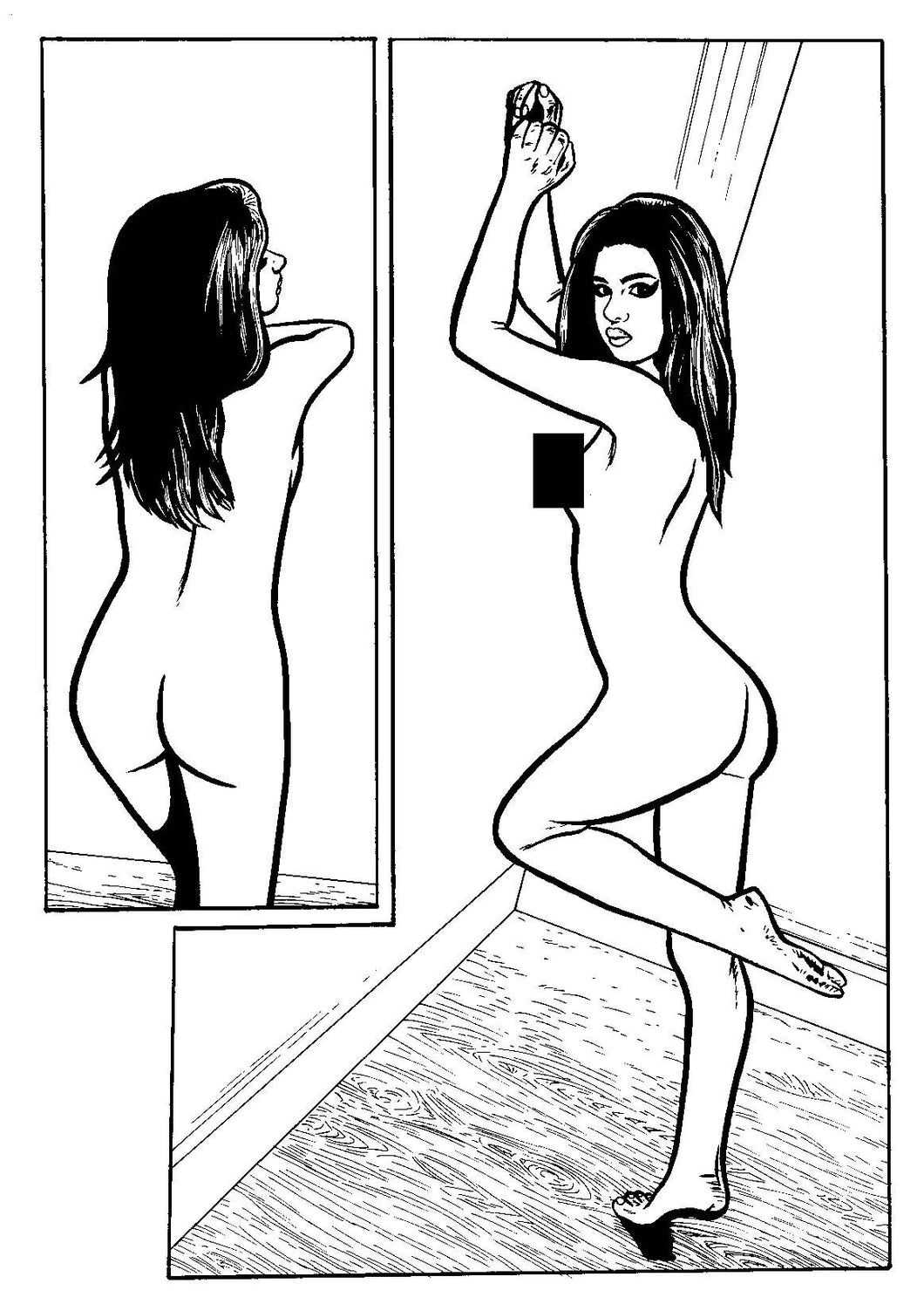 Model Behavior #9 - Page 10 - Original Art