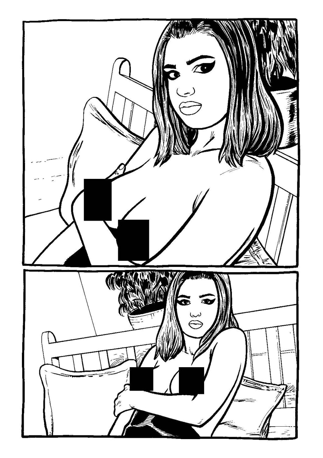 Model Behavior #7 - Page 10 - Original Art