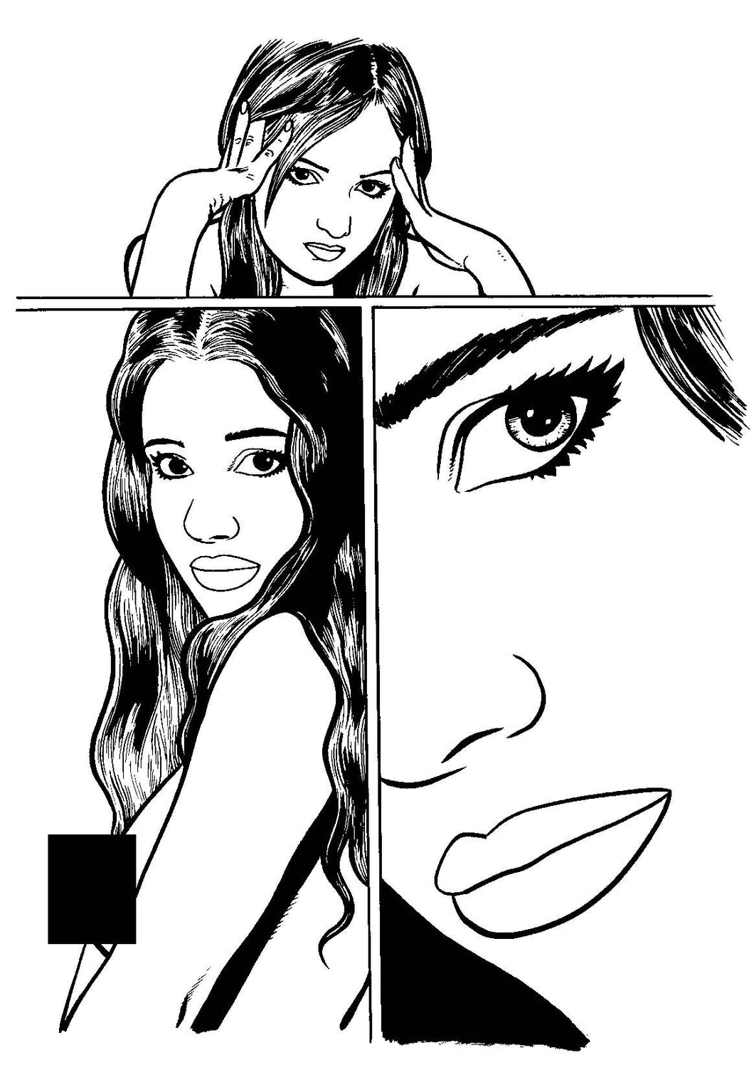 Jungle Captive Winter Special #1 - Page 11 - Original Art