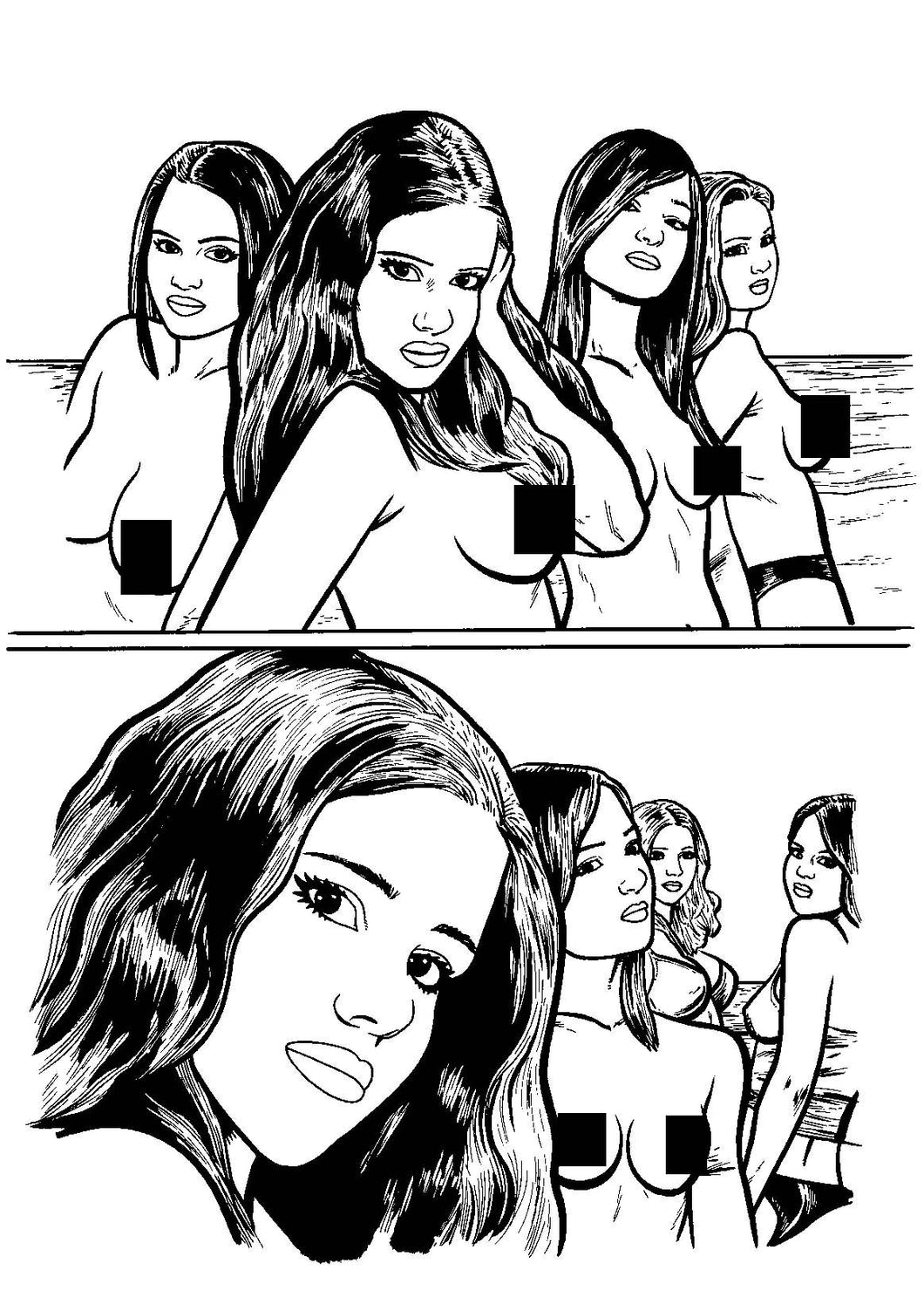 Jungle Captive Winter Special #1 - Page 12 - Original Art