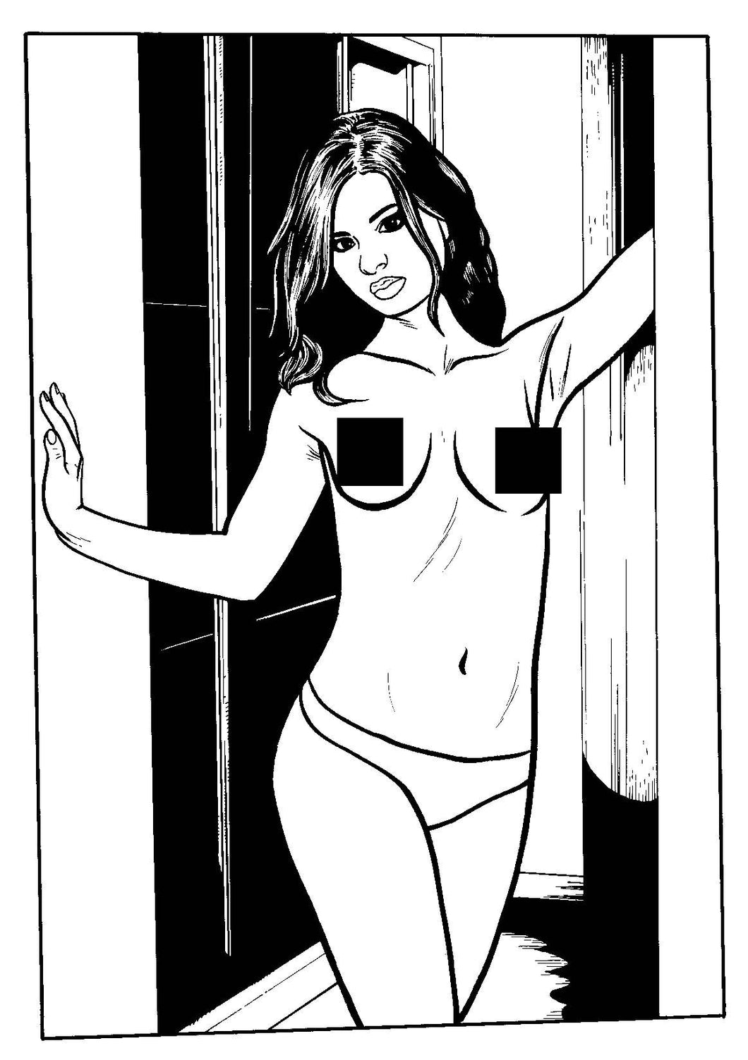 Model Behavior #8 - Page 13 - Original Art