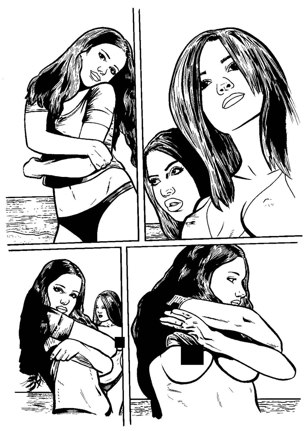 Jungle Captive Winter Special #1 - Page 15 - Original Art