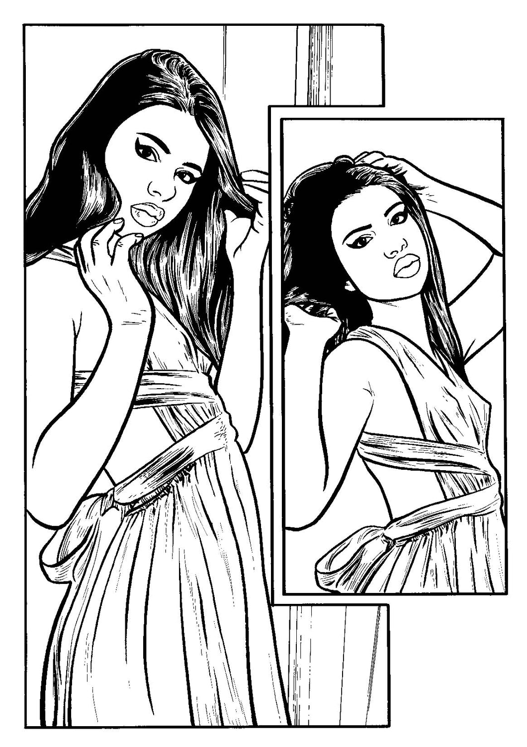Model Behavior #8 - Page 16 - Original Art