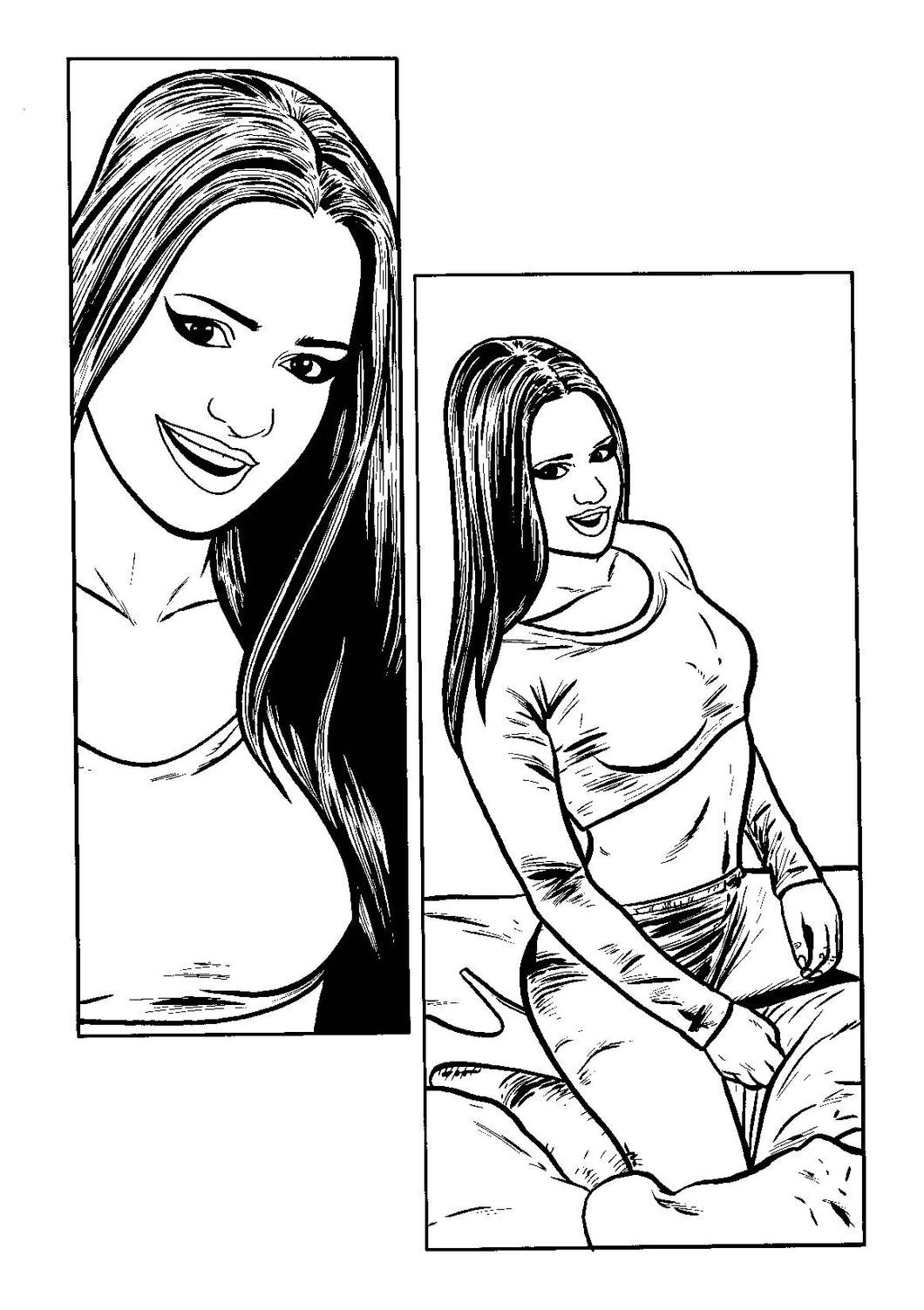 Model Behavior #6 - Page 17 - Original Art