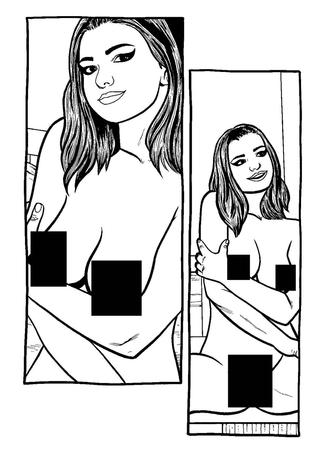 Model Behavior #7 - Page 17 - Original Art
