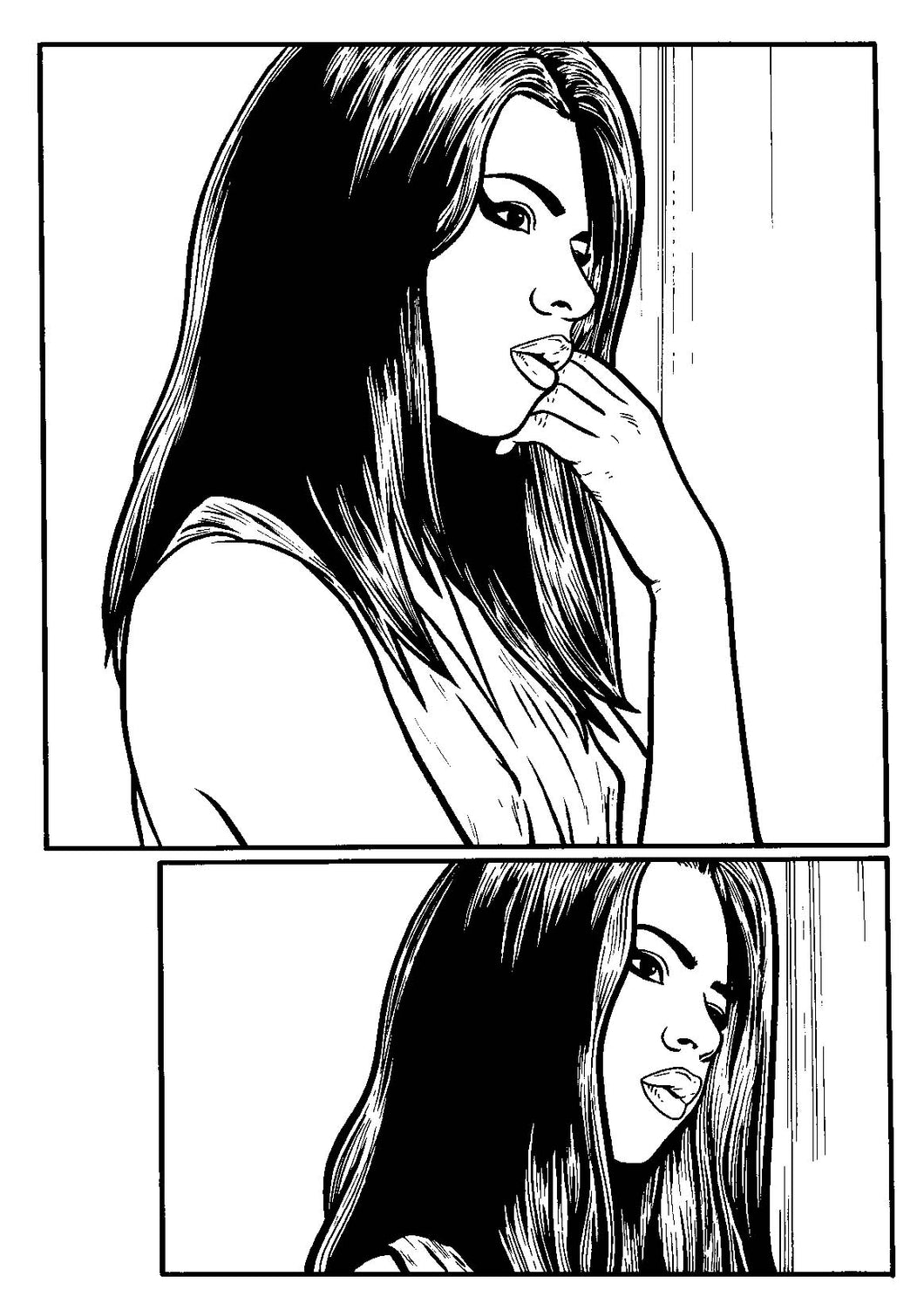 Model Behavior #8 - Page 18 - Original Art