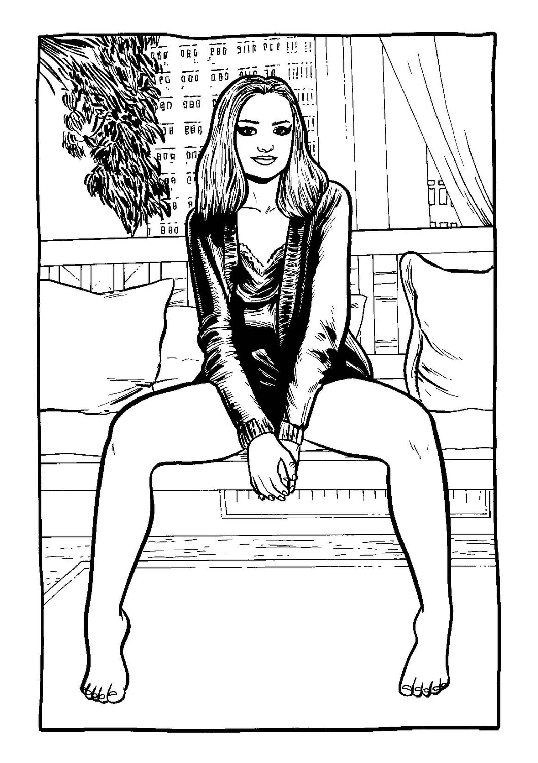 Model Behavior #7 - Page 1 - Original Art