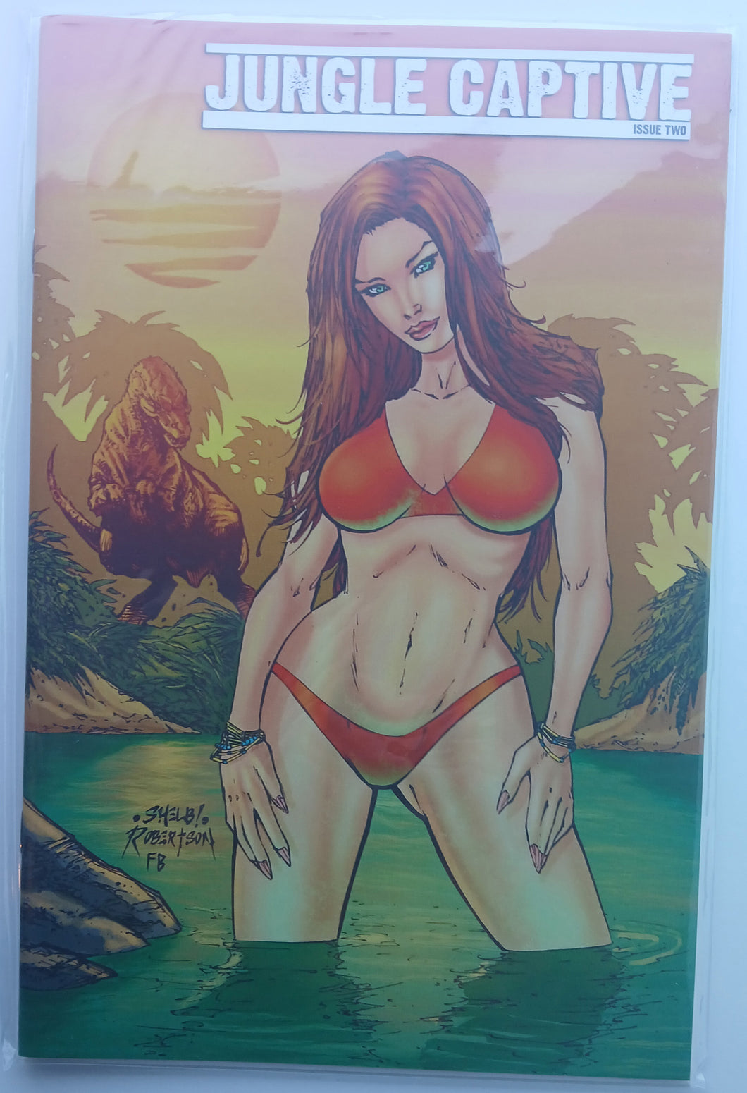 Jungle Captive #2 - Shelby Robertson Bikini Variant - 1st printing