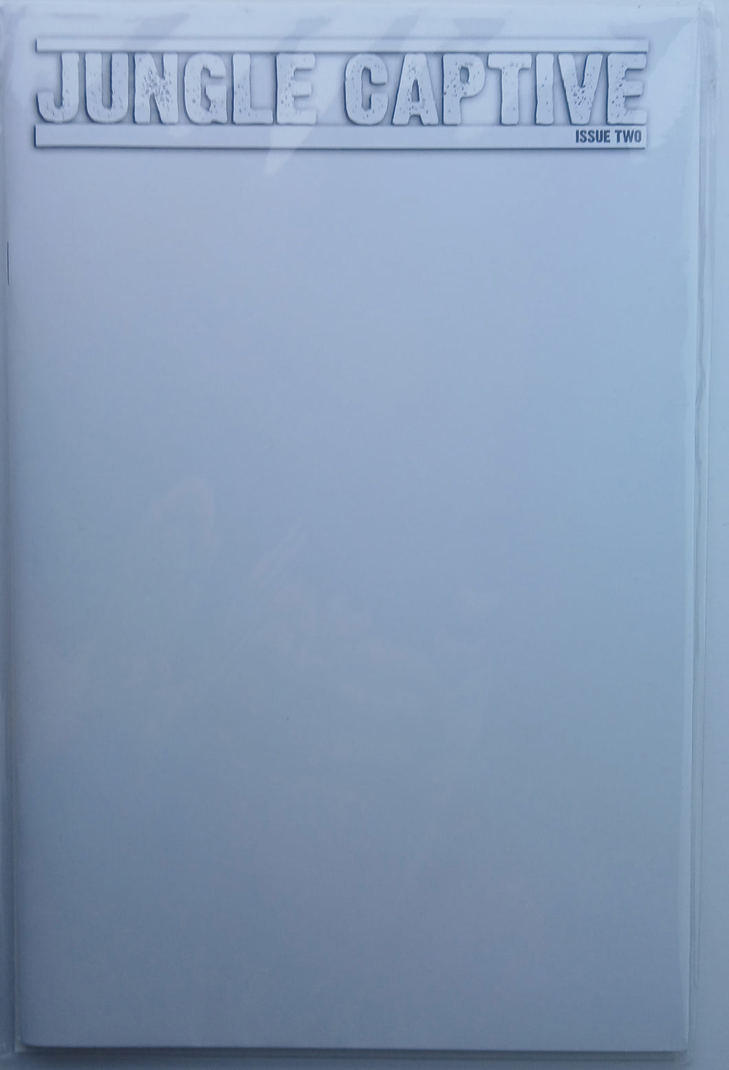 Jungle Captive #2 - Blank Variant - 1st printing