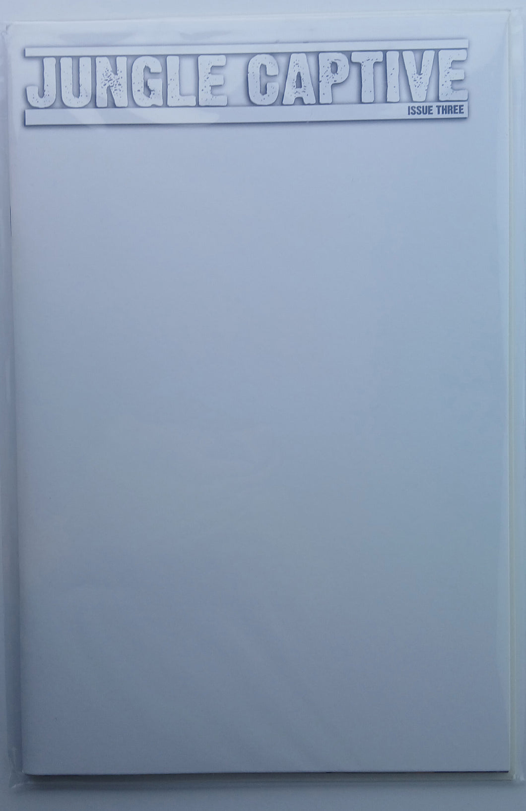 Jungle Captive #3 - Blank Variant - 1st printing