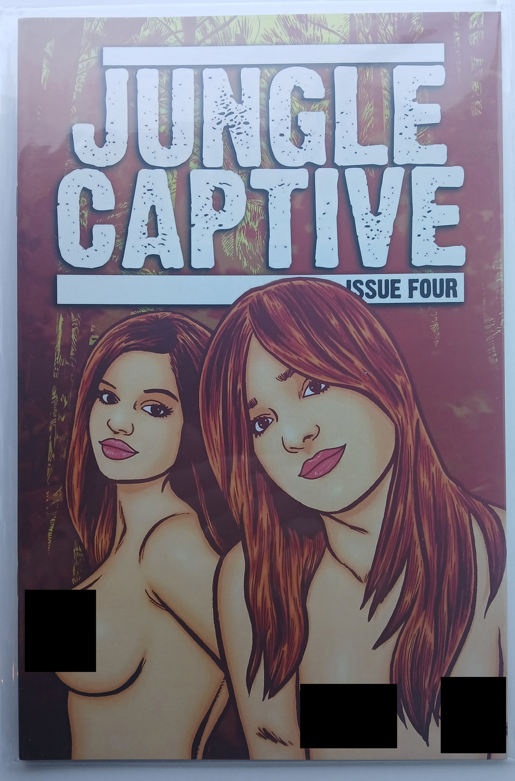 Jungle Captive #4 - Topless Variant - 1st printing