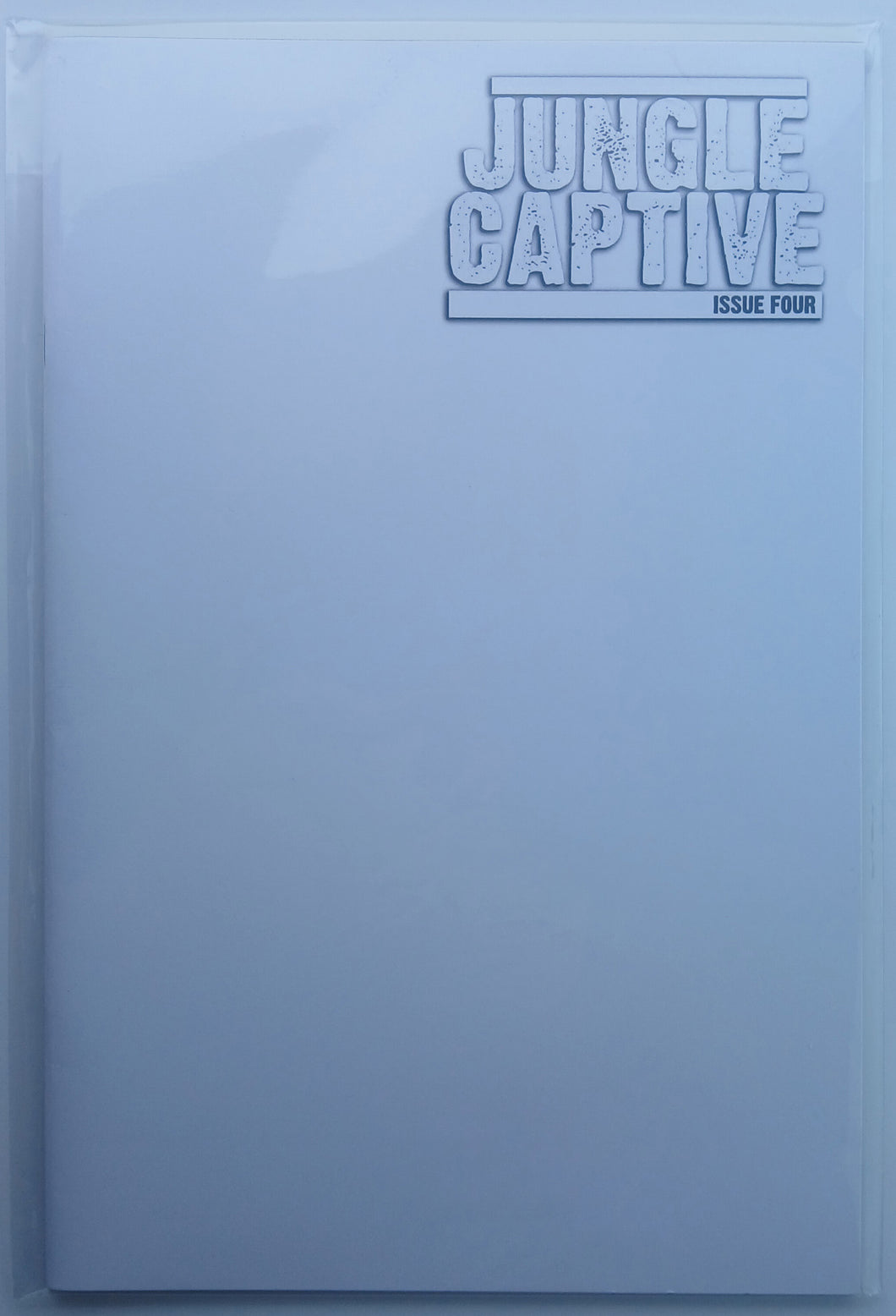 Jungle Captive #4 - Blank Variant - 1st printing