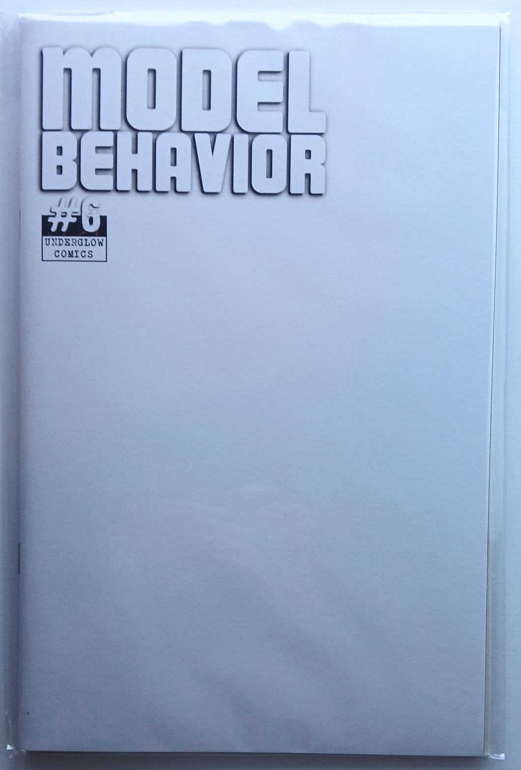 Model Behavior #6 - Blank Variant - 1st printing