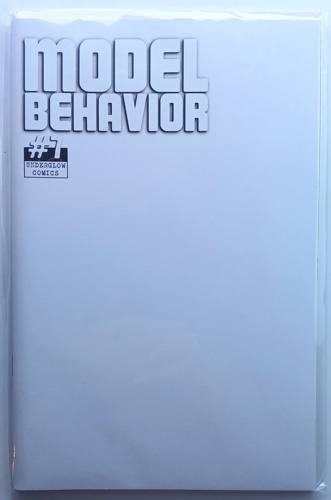 Model Behavior #7 - Blank Variant - 1st printing