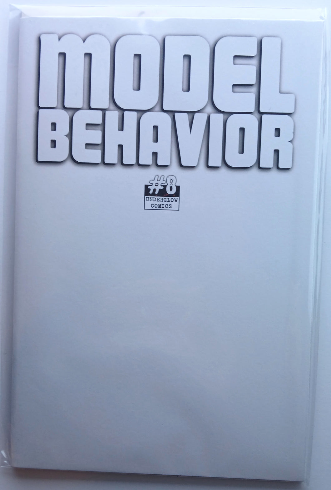 Model Behavior #8 - Blank Variant - 1st printing