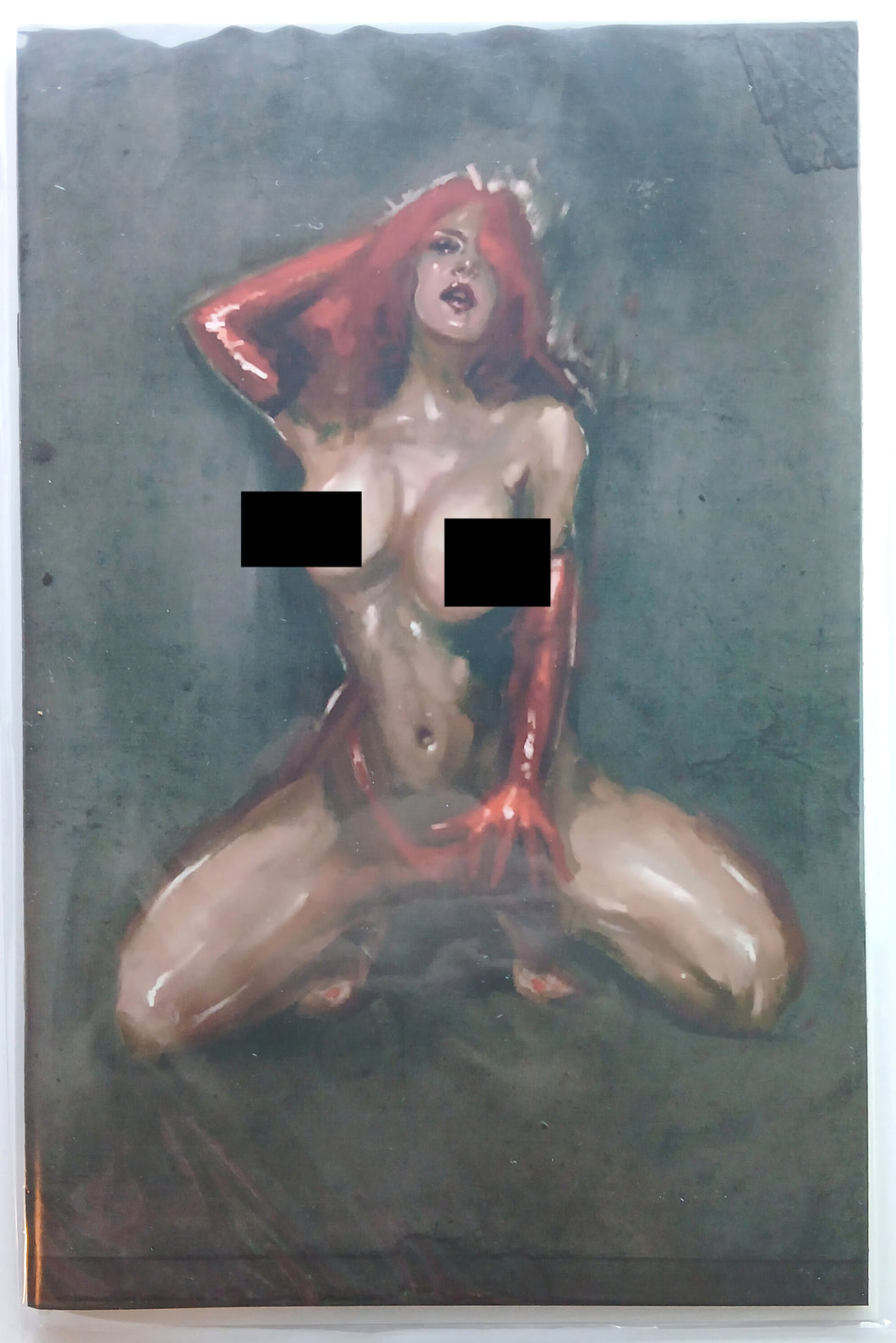 Model Behavior #9 - Richard Morgan Topless Variant - 1st printing