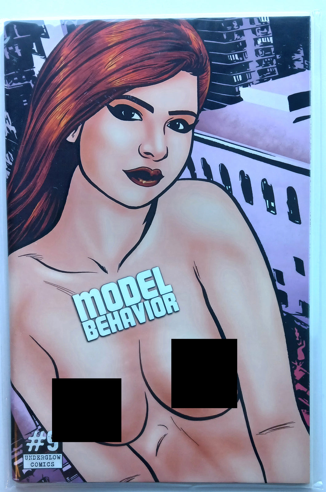Model Behavior #9 - Gary Parkin Topless Variant - 1st printing