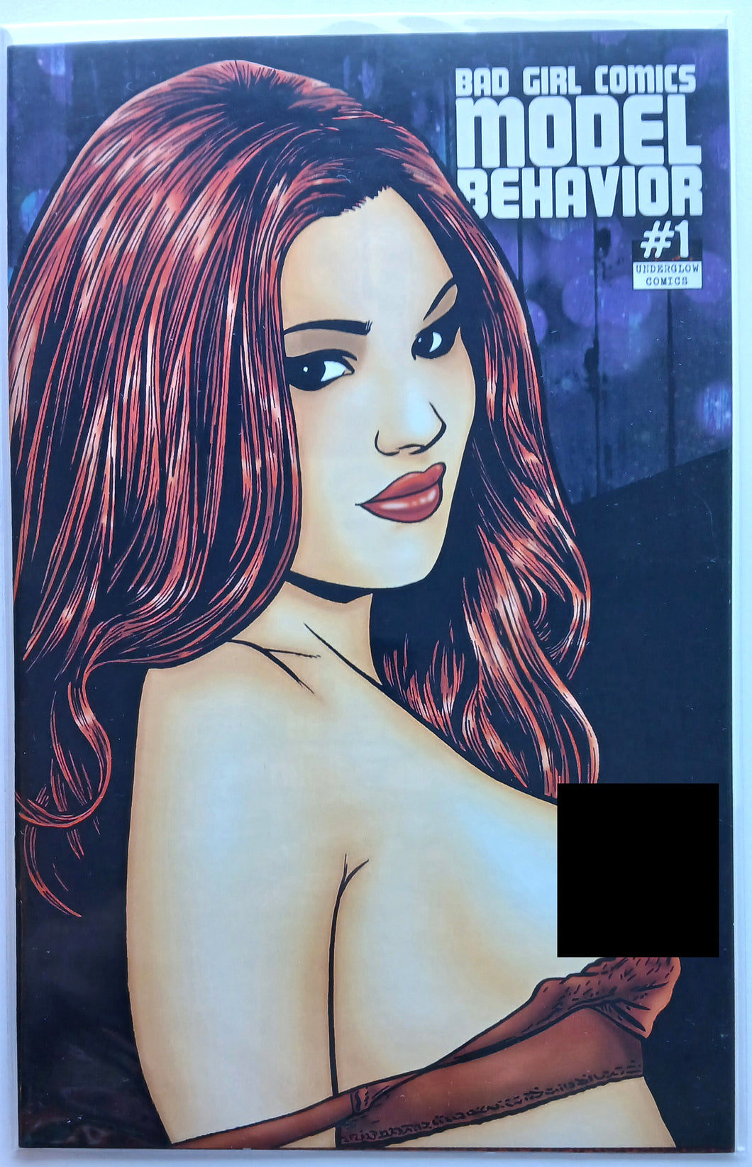 Model Behavior Bad Girls Special #1 - Topless cover - 1st printing