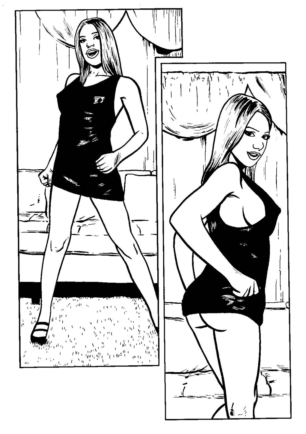 Model Behavior #3 - Page 20 - Original Art