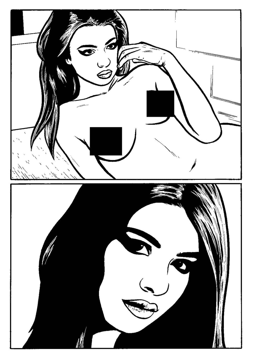 Model Behavior #9 - Page 21 - Original Art
