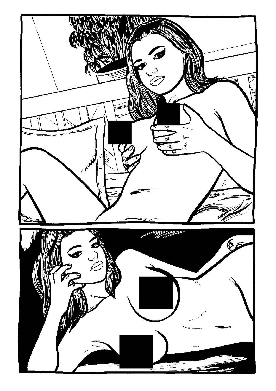 Model Behavior #7 - Page 21 - Original Art