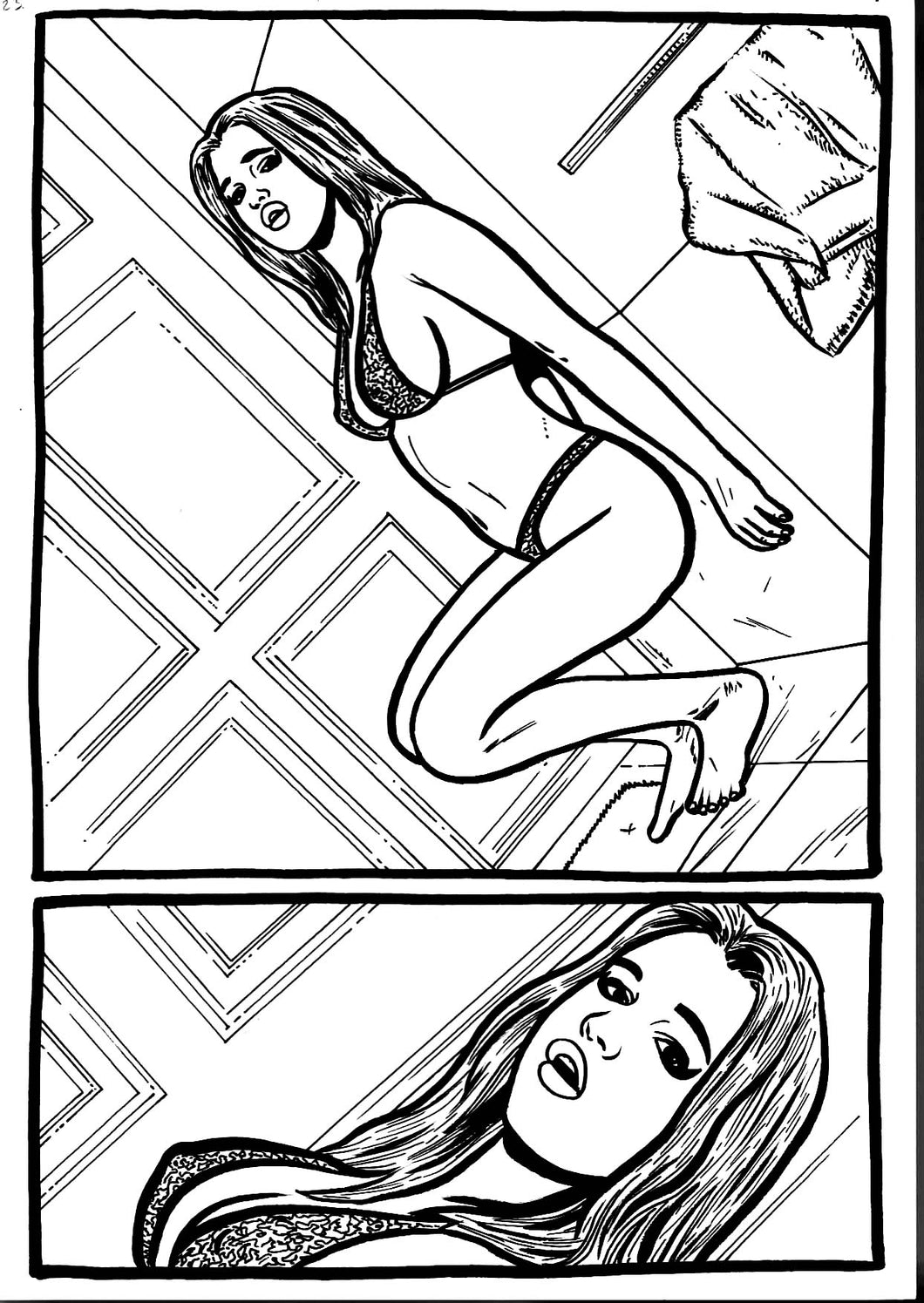 O #2 - Page 21 - Original Art