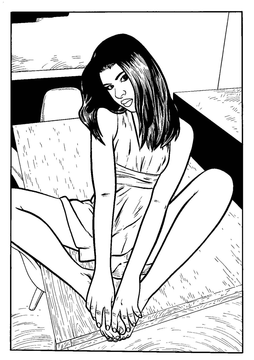 Model Behavior #8 - Page 22 - Original Art