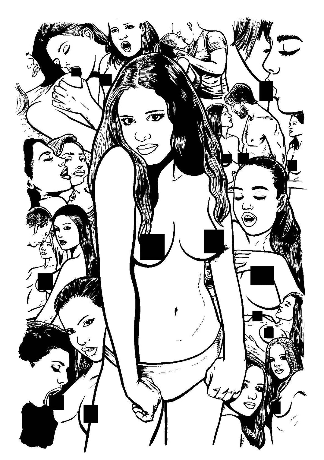 Jungle Captive Winter Special #1 - Page 22 - Original Art