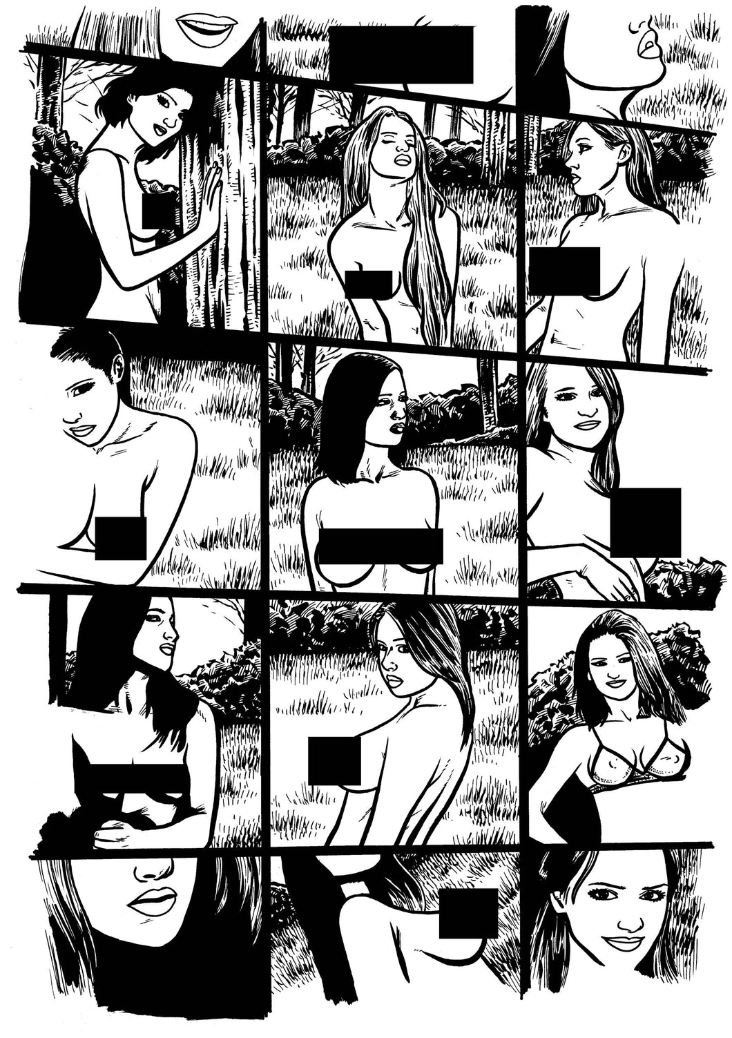Jungle Captive #4 - Story Page 22 - Original Art