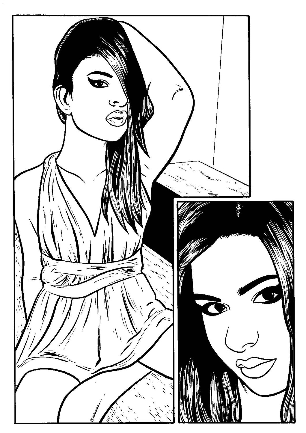 Model Behavior #8 - Page 24 - Original Art