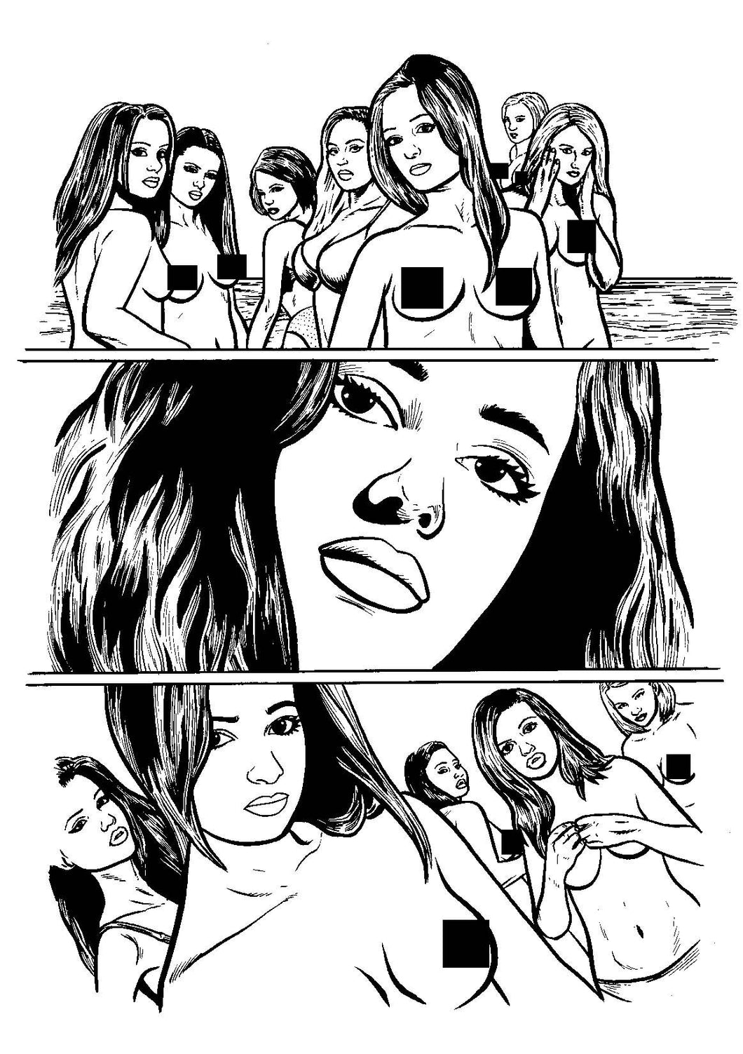 Jungle Captive Winter Special #1 - Page 24 - Original Art