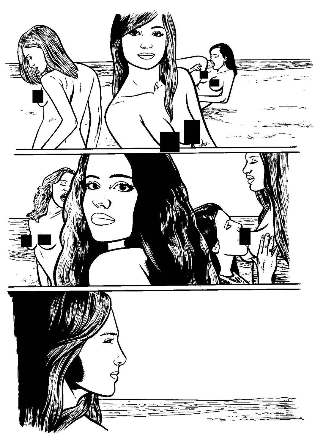 Jungle Captive Winter Special #1 - Page 25 - Original Art