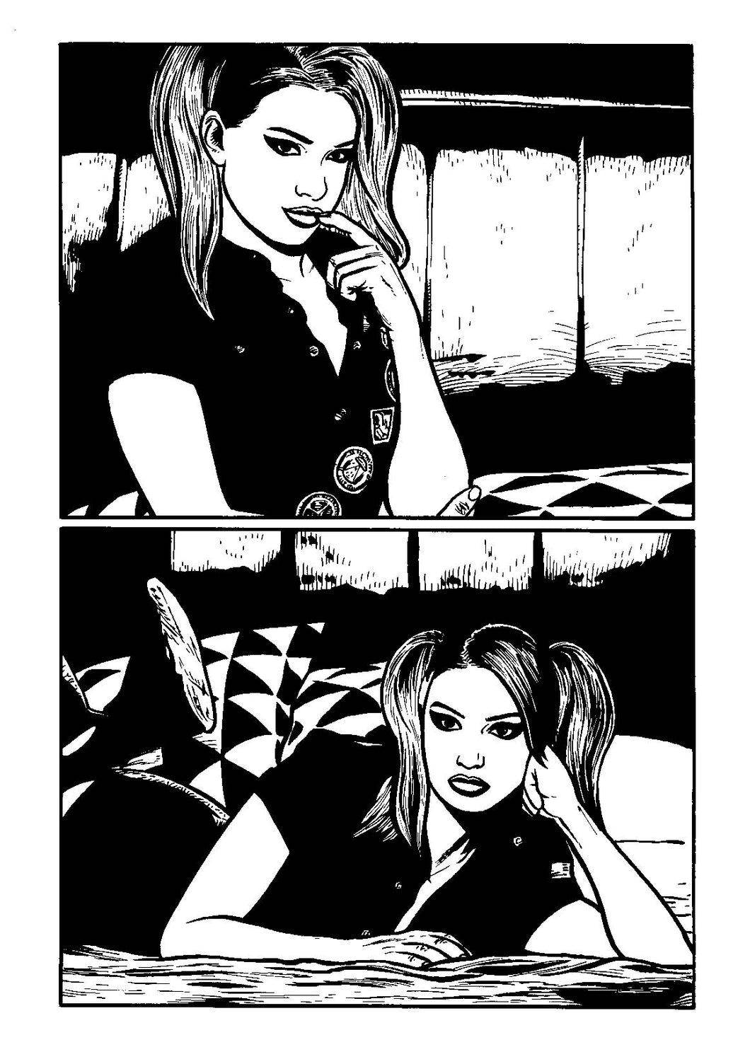 Model Behavior #6 - Page 25 - Original Art