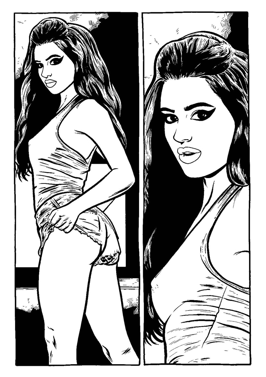 Model Behavior #9 - Page 26 - Original Art
