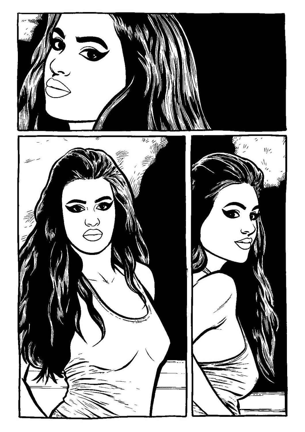 Model Behavior #9 - Page 27 - Original Art