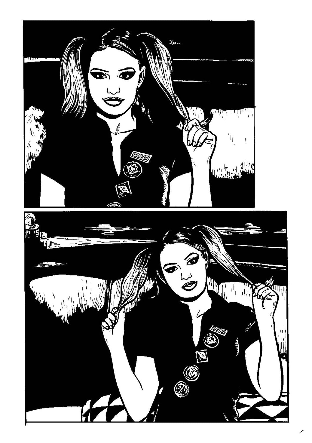 Model Behavior #6 - Page 27 - Original Art