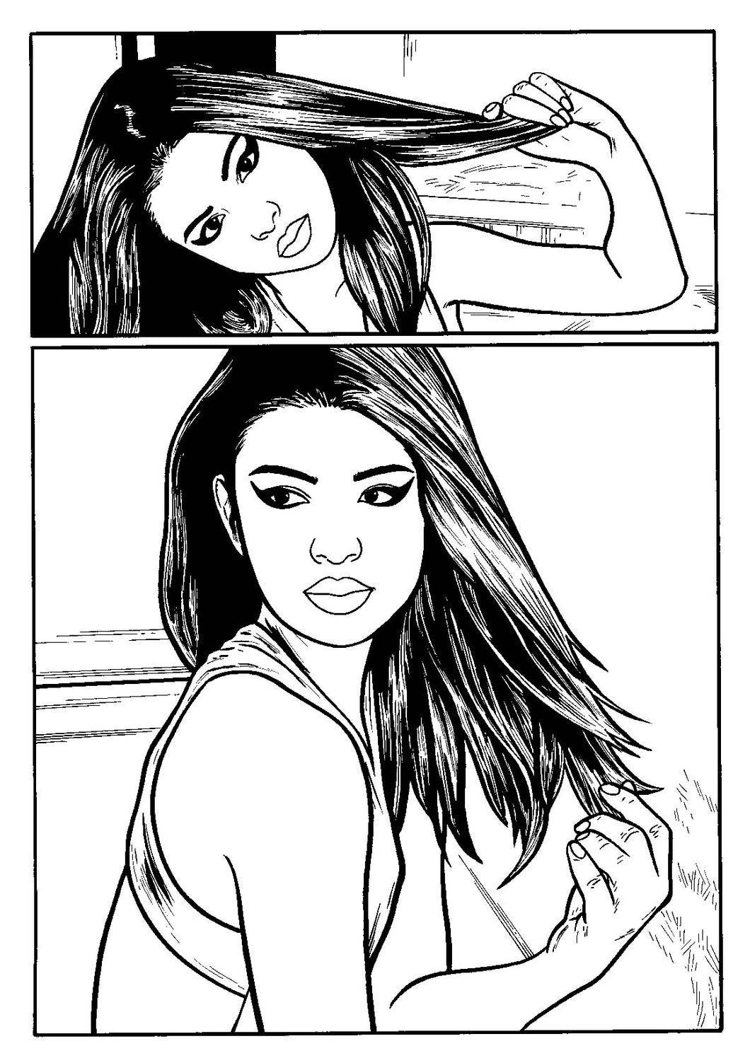 Model Behavior #8 - Page 28 - Original Art