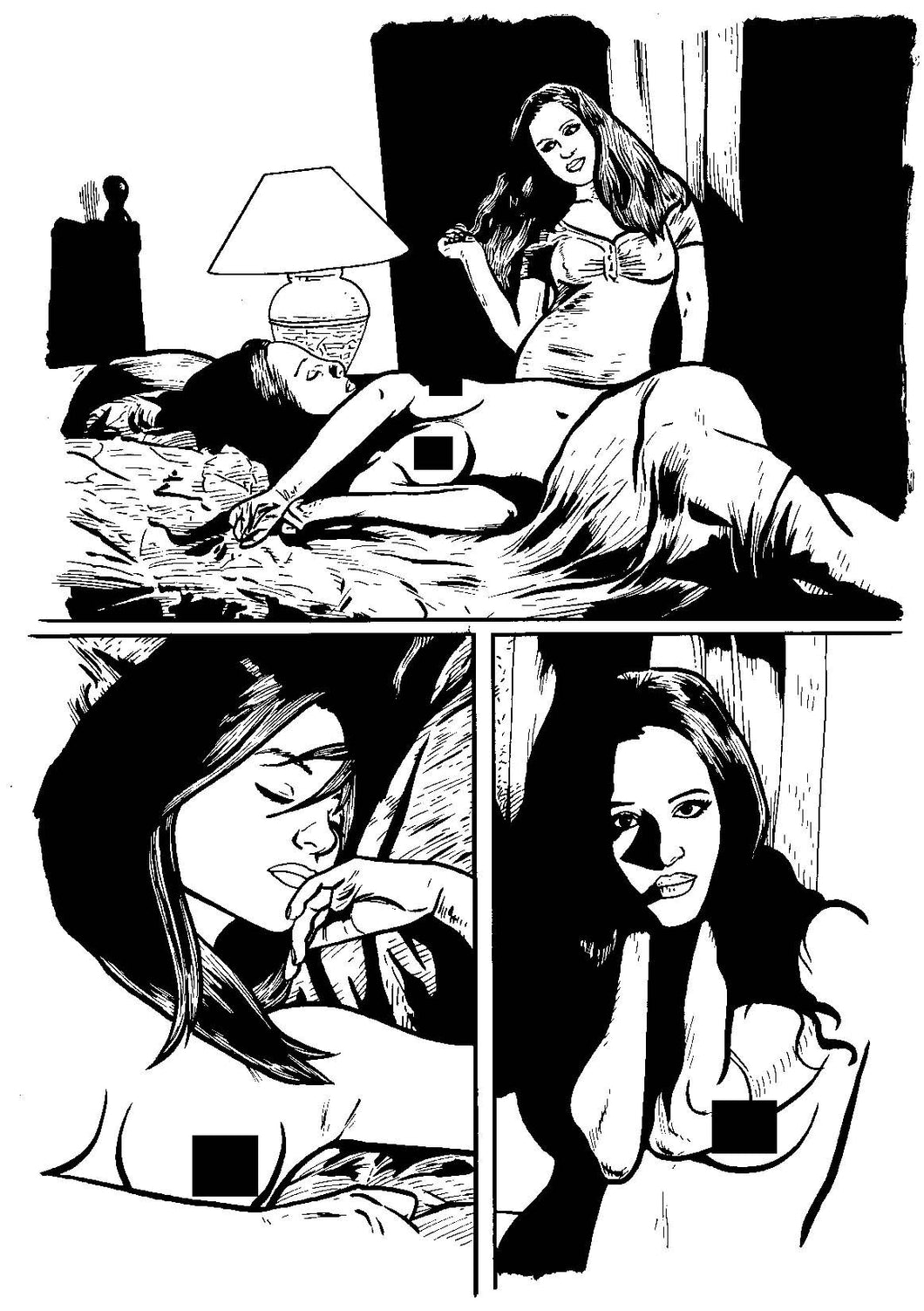 Jungle Captive Winter Special #1 - Page 2 - Original Art
