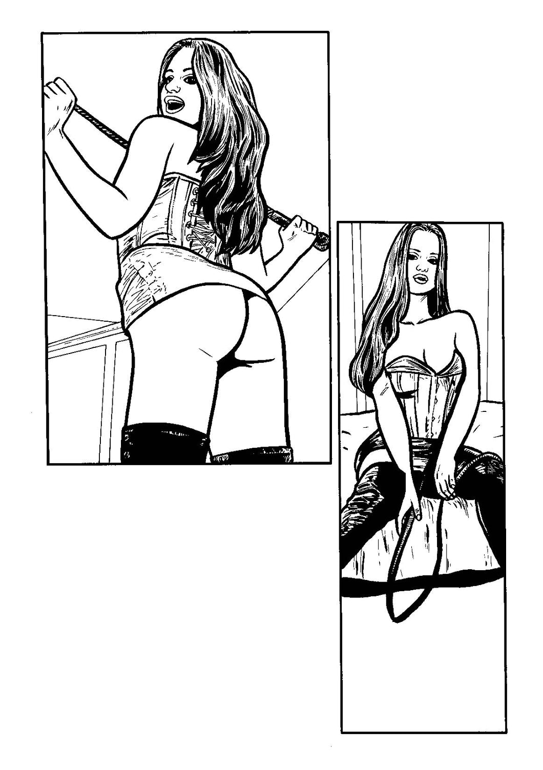 Model Behavior #6 - Page 2 - Original Art