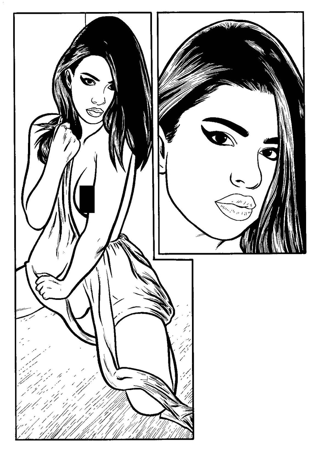 Model Behavior #8 - Page 31 - Original Art