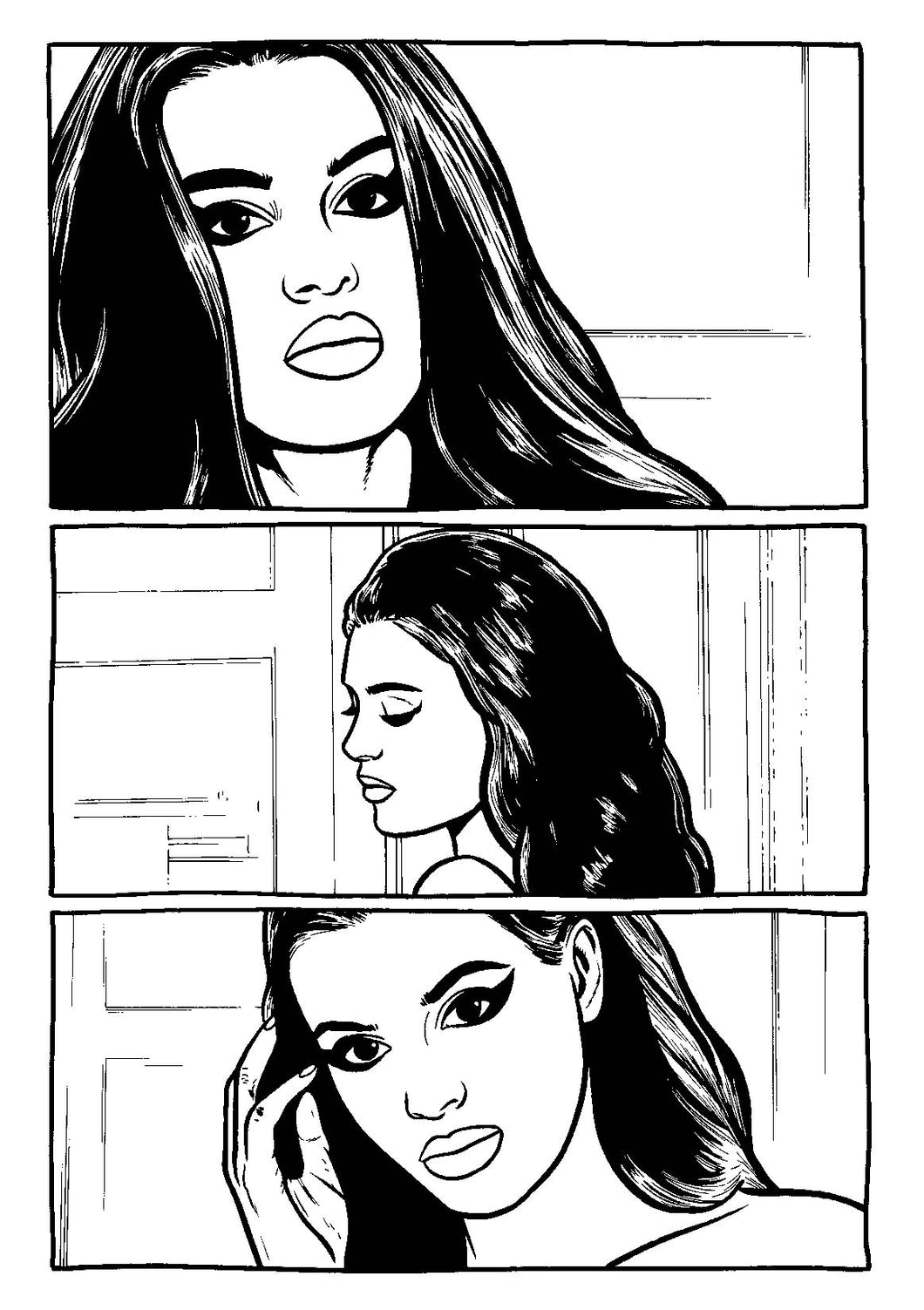 Model Behavior #9 - Page 32 - Original Art