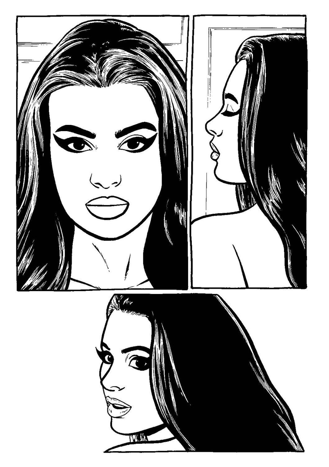 Model Behavior #9 - Page 33 - Original Art