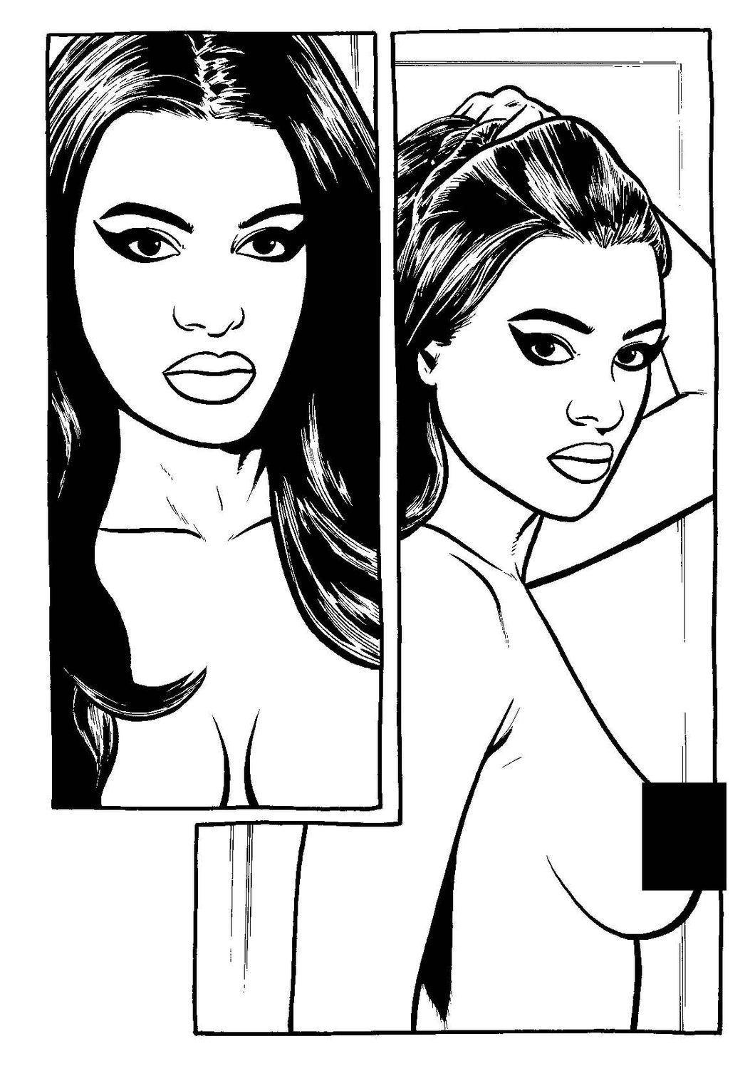 Model Behavior #9 - Page 34 - Original Art