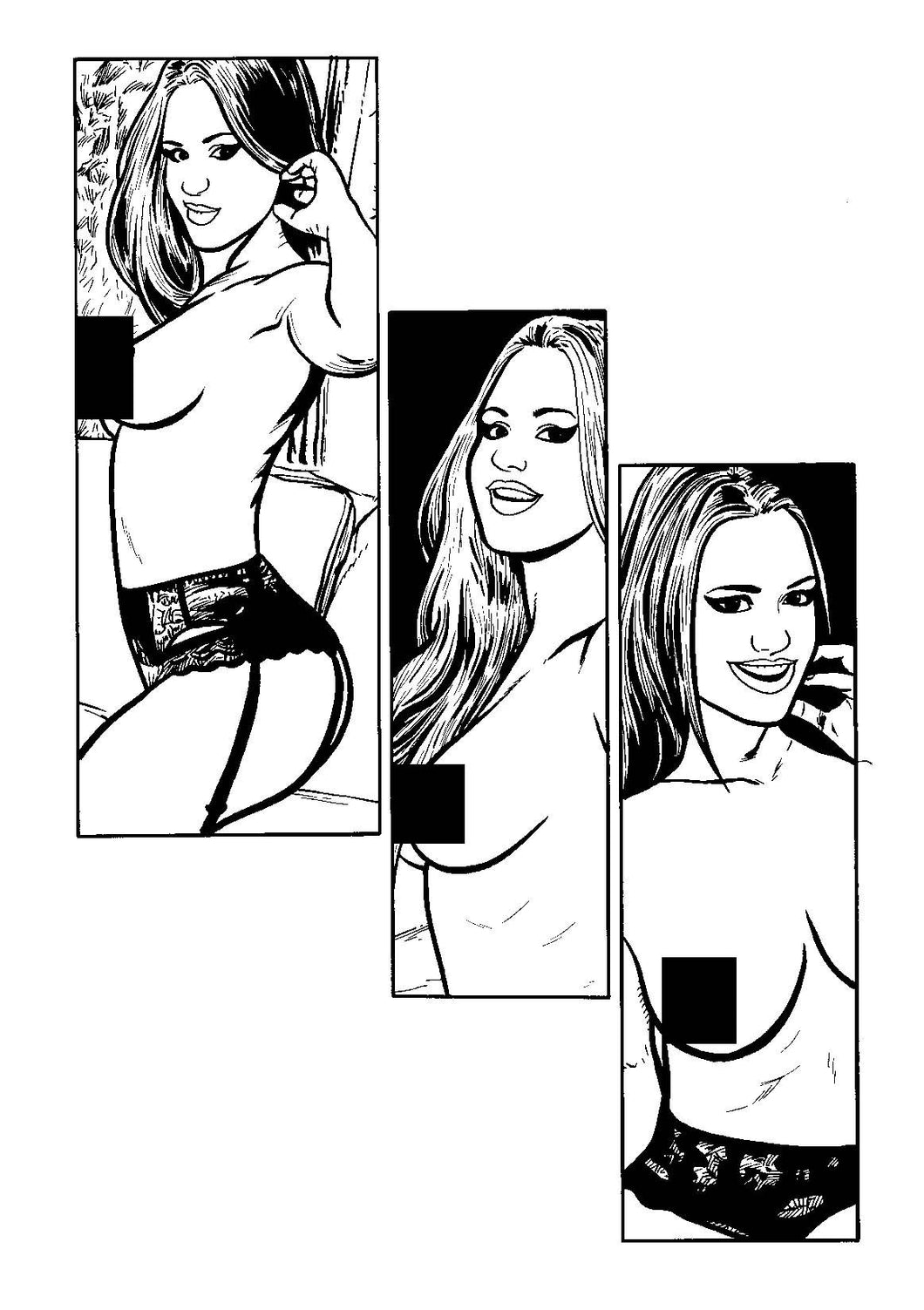 Model Behavior #5 - Page 35 - Original Art