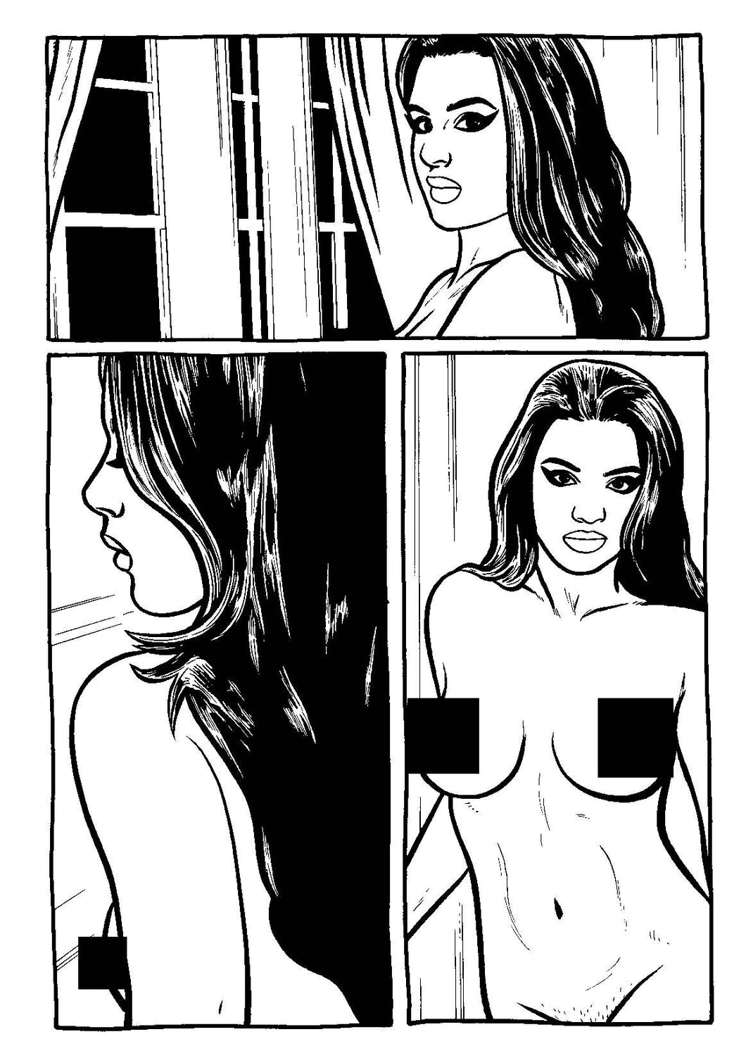 Model Behavior #9 - Page 35 - Original Art