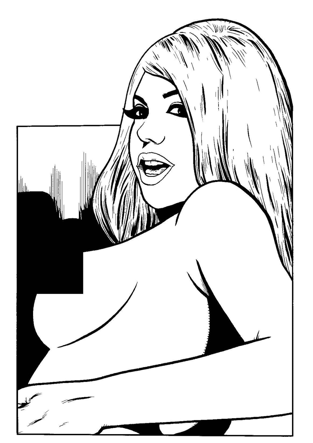 Model Behavior #3 - Page 36 - Original Art