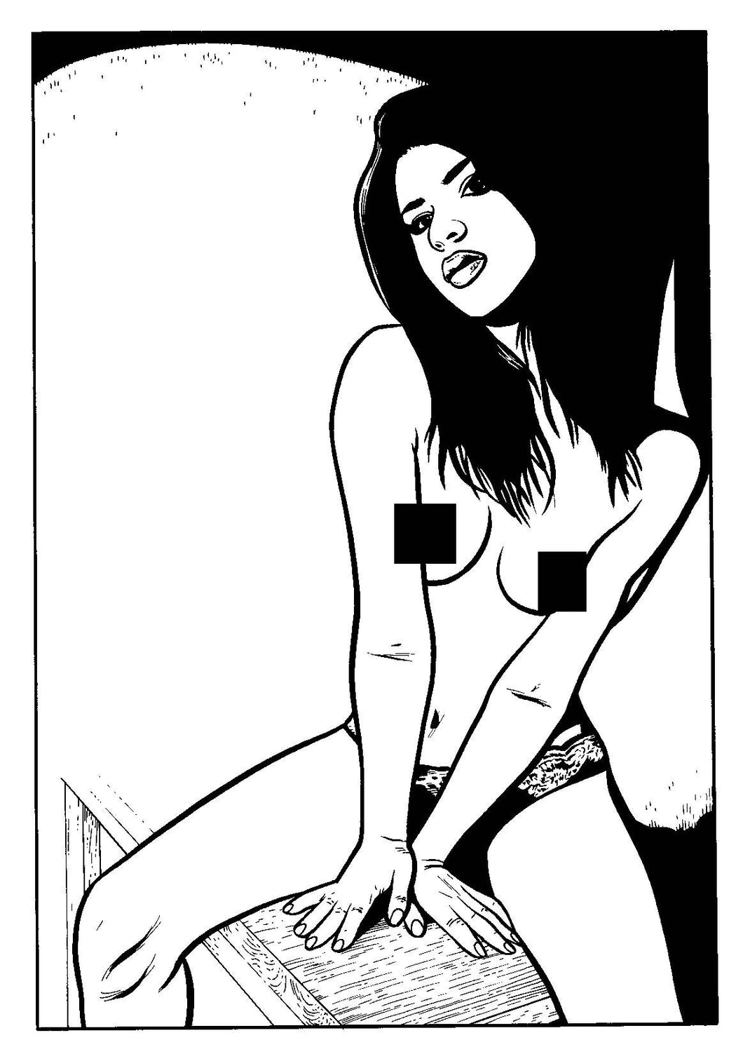 Model Behavior #8 - Page 36 - Original Art