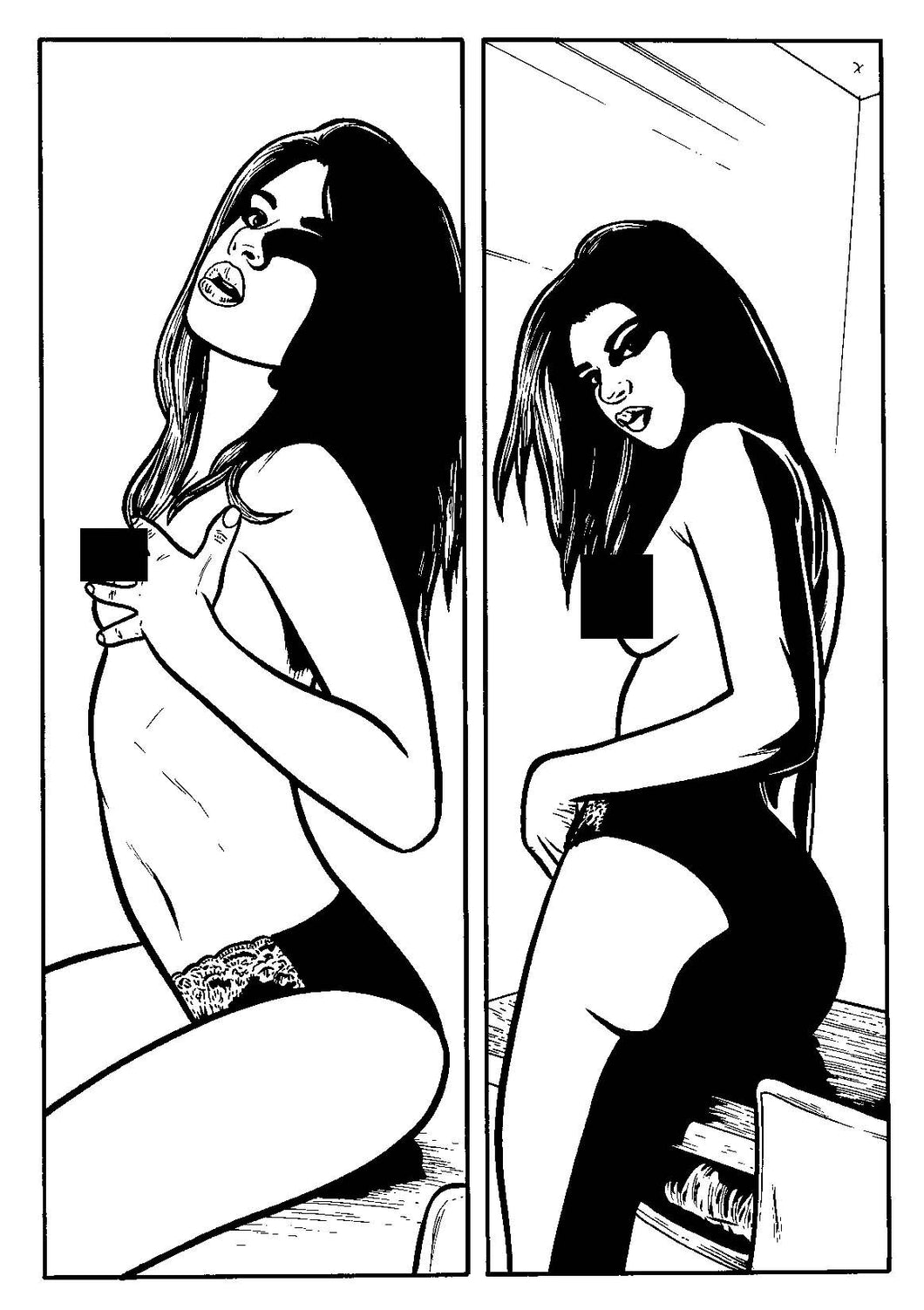 Model Behavior #8 - Page 37 - Original Art
