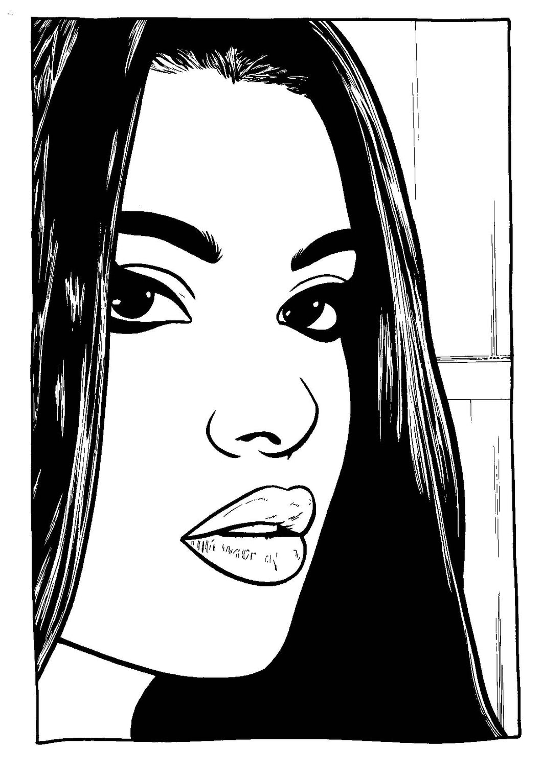 Model Behavior #9 - Page 37 - Original Art