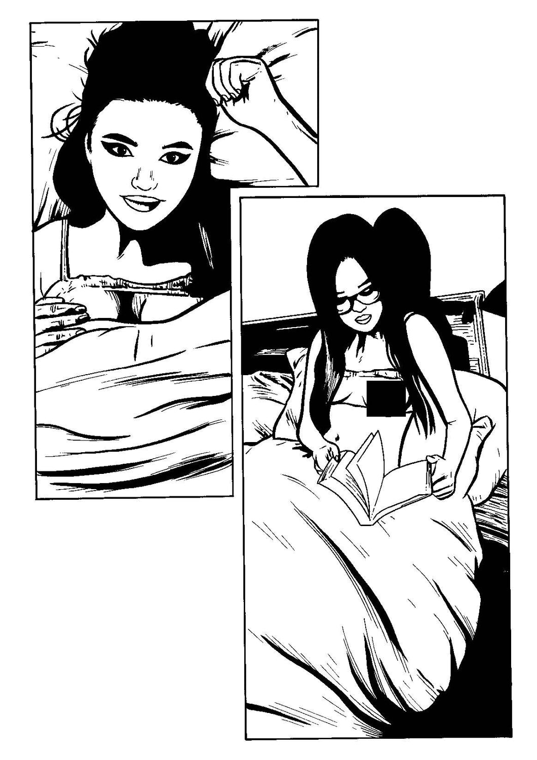 Model Behavior #3 - Page 38 - Original Art